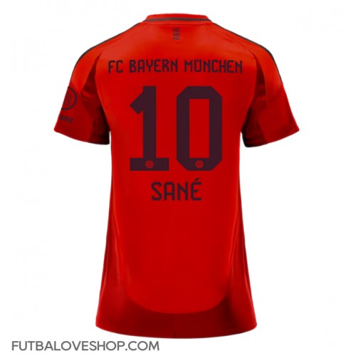 Dres Bayern Munich Leroy Sane #10 Domáci pre Ženy 2024-25 Krátky Rukáv